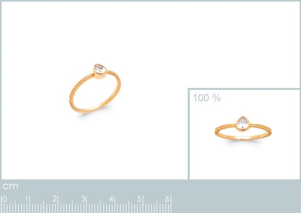 BAGUE PL-OR 750 3MIC OZ - 2z90621050