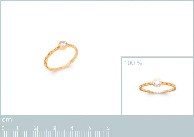 BAGUE PL-OR 750 3MIC OZ - 2z90631050