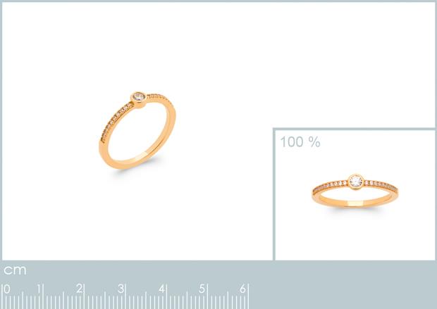 BAGUE PL-OR 750 3MIC OZ - 2z90891050