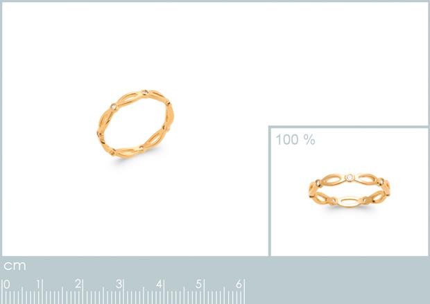 BAGUE PL-OR 750 3MIC OZ - 2z90931050