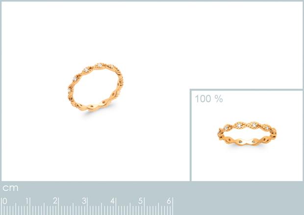 BAGUE PL-OR 750 3MIC OZ - 2z90941050