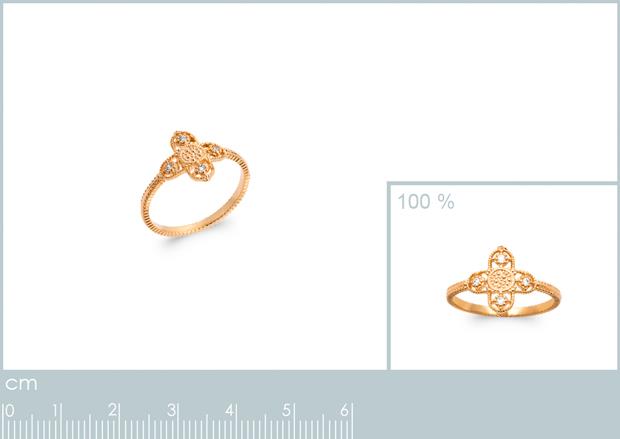 BAGUE PL-OR 750 3MIC OZ - 2z91081050