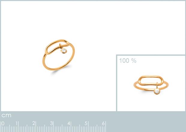 BAGUE PL-OR 750 3MIC OZ - 2z91161050