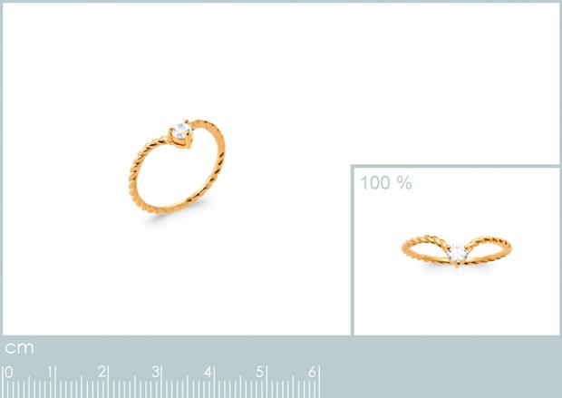 BAGUE PL-OR 750 3MIC OZ - 2z91191050