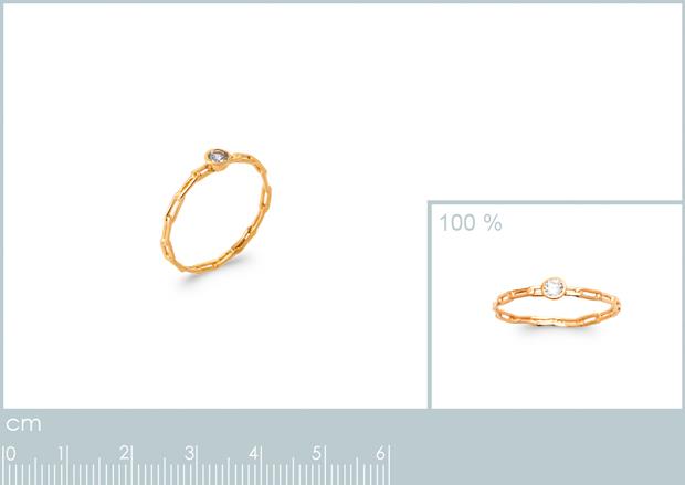 BAGUE PL-OR 750 3MIC OZ - 2z91231050