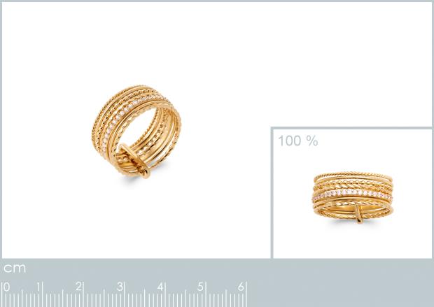 BAGUE PL-OR 750 3MIC OZ - 2z92331050