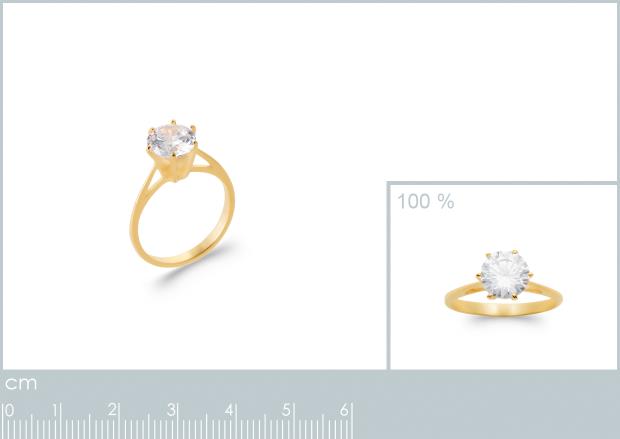 BAGUE PL-OR 750 3MIC OZ - 2z12361150