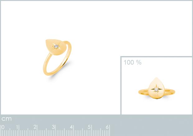 BAGUE PL-OR 750 3MIC OZ - 2z93131050