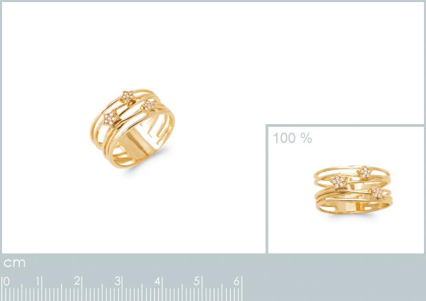 BAGUE PL-OR 750 3MIC OZ - 2z93671050