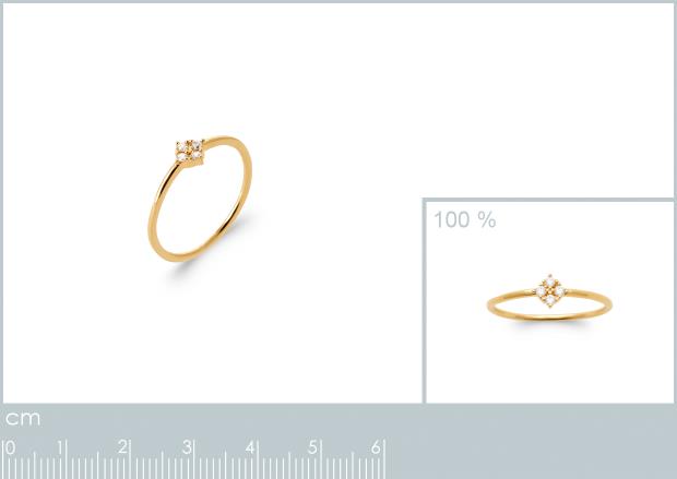 BAGUE PL-OR 750 3MIC OZ - 2z93751048