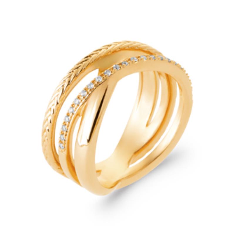 BAGUE PL-OR 750 3MIC OZ