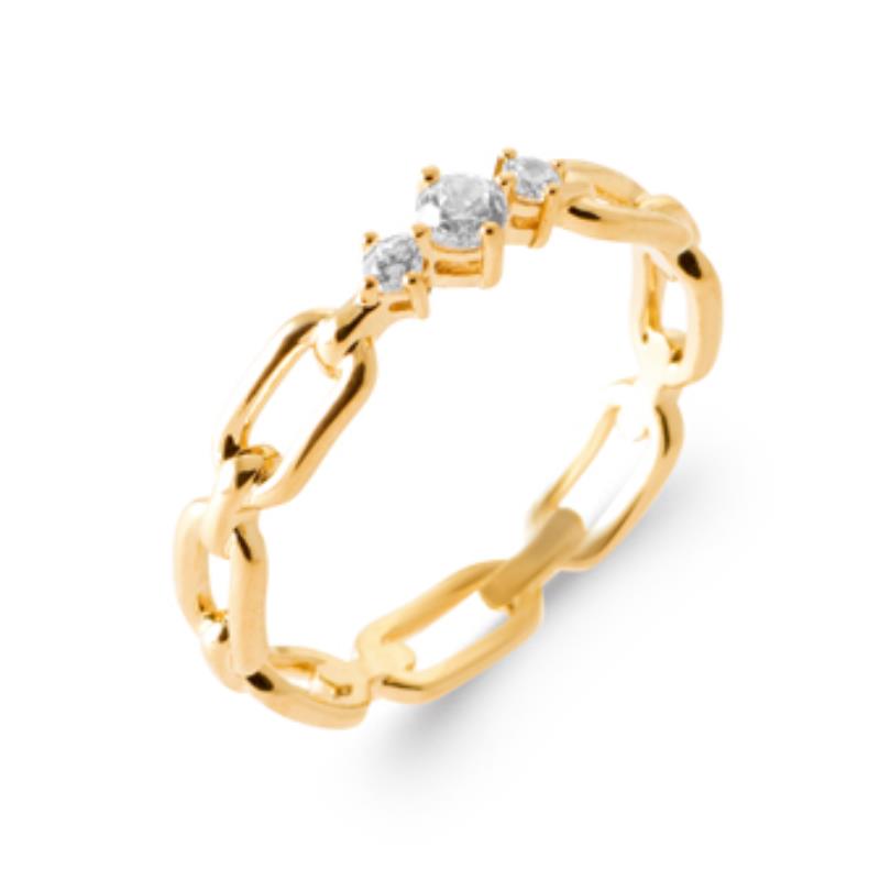 BAGUE PL-OR 750 3MIC OZ