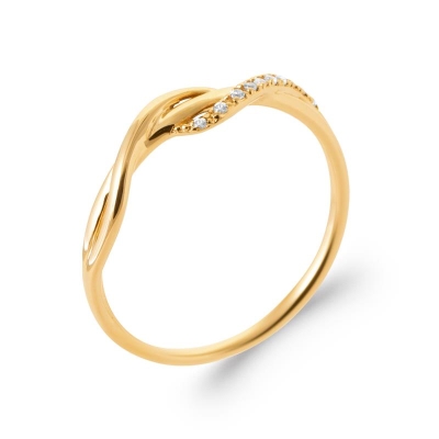 BAGUE PL-OR 750 3MIC OZ