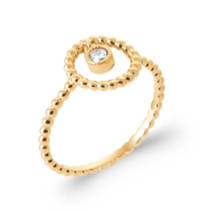 BAGUE PL-OR 750 3MIC OZ