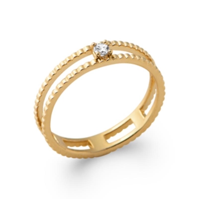 BAGUE PL-OR 750 3MIC OZ