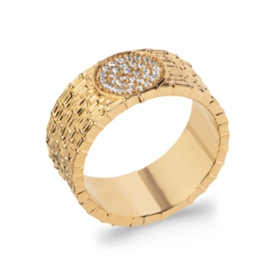 BAGUE PL-OR 750 3MIC OZ