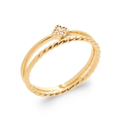 BAGUE PL-OR 750 3MIC OZ