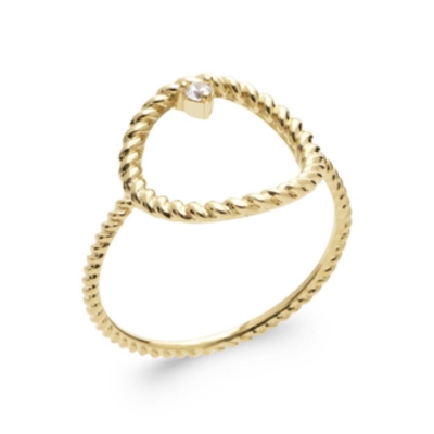 BAGUE PL-OR 750 3MIC OZ