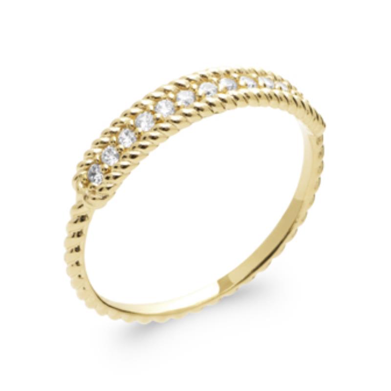 BAGUE PL-OR 750 3MIC OZ