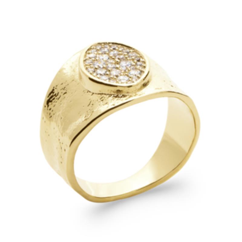 BAGUE PL-OR 750 3MIC OZ