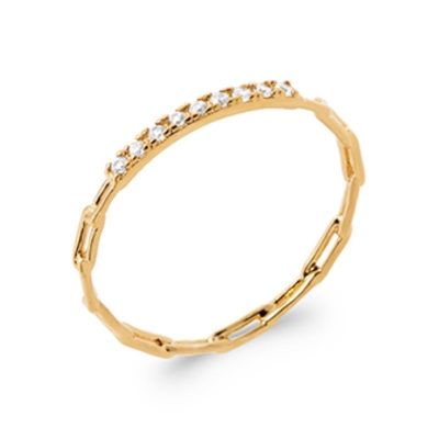 BAGUE PL-OR 750 3MIC OZ