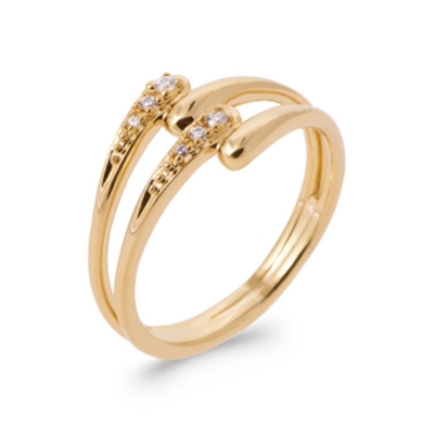 BAGUE PL-OR 750 3MIC OZ