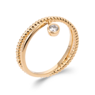 BAGUE PL-OR 750 3MIC OZ