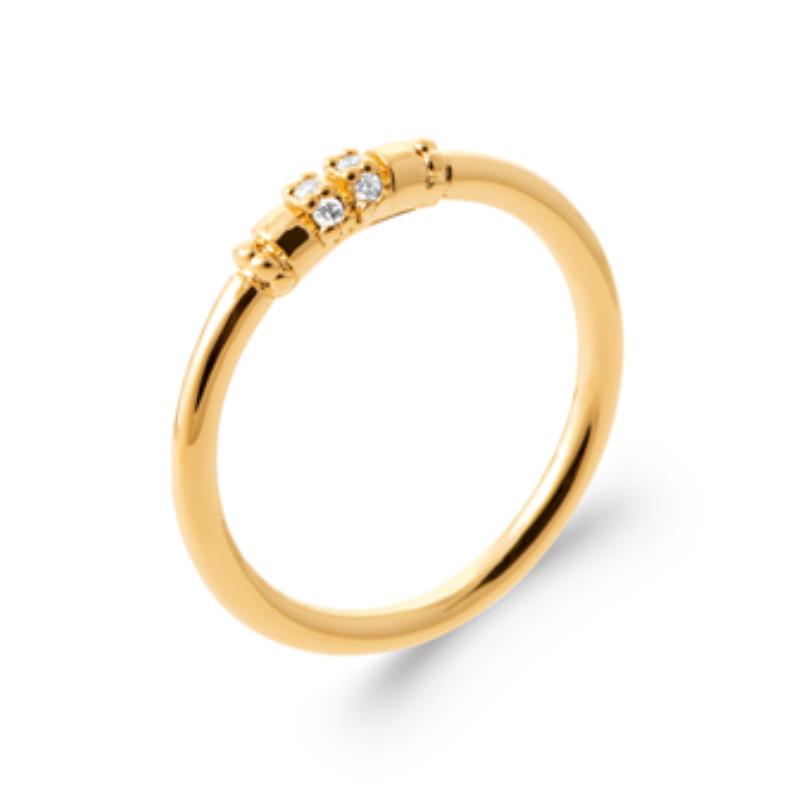 BAGUE PL-OR 750 3MIC OZ