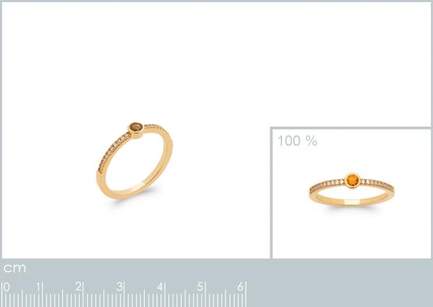 BAGUE PL-OR 750 3MIC OZ PS - 2z90899050