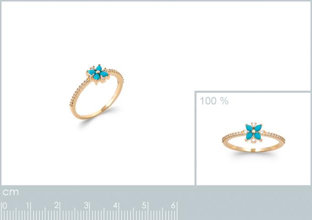 BAGUE PL-OR 750 3MIC OZ PS - 2z91903050