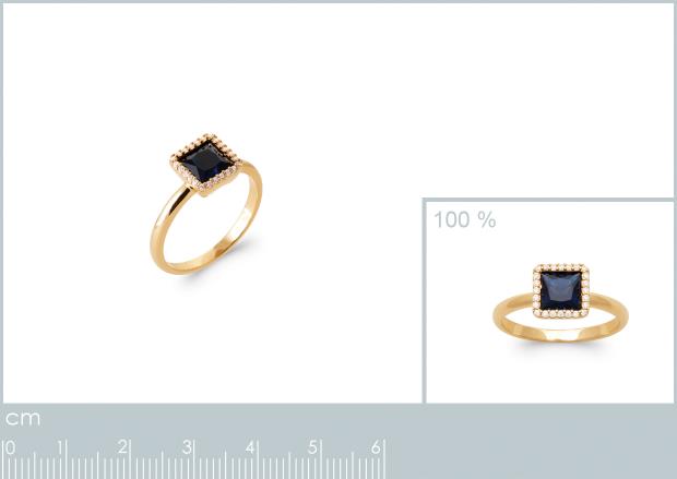 BAGUE PL-OR 750 3MIC OZ PS - 2z92854050