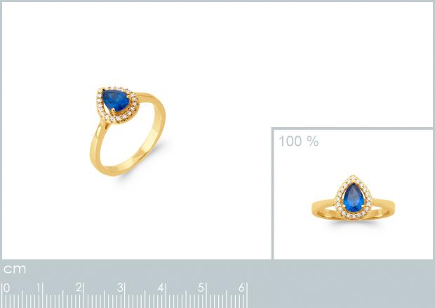 BAGUE PL-OR 750 3MIC OZ PS - 2z92994050