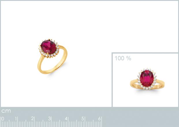 BAGUE PL-OR 750 3MIC OZ PS - 2z93002050