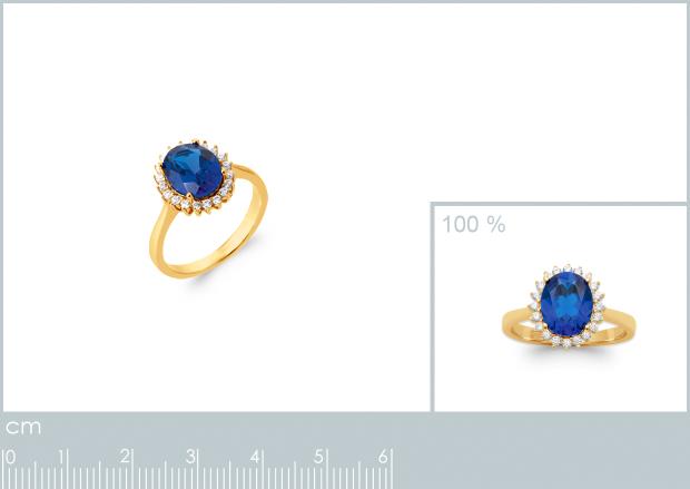 BAGUE PL-OR 750 3MIC OZ PS - 2z93004050