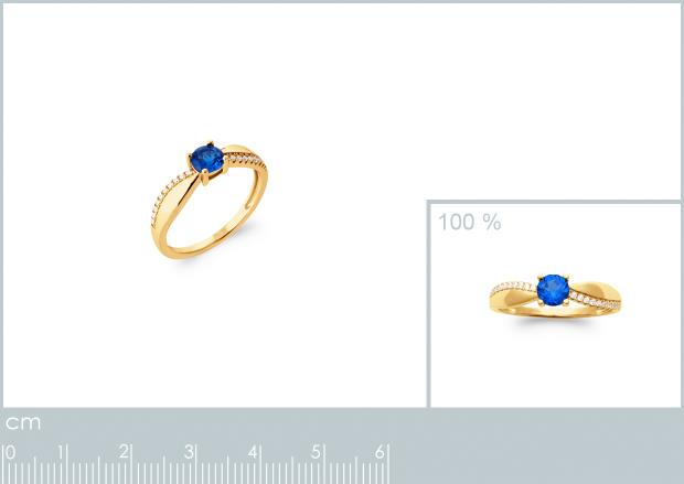 BAGUE PL-OR 750 3MIC OZ PS - 2z93024050