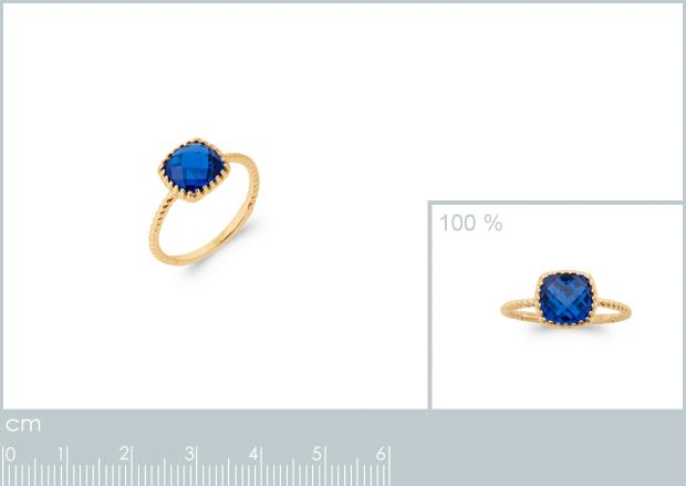 BAGUE PL-OR 750 3MIC OZ PS - 2z93074050