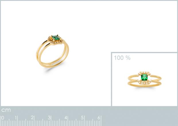 BAGUE PL-OR 750 3MIC OZ PS - 2z95065050