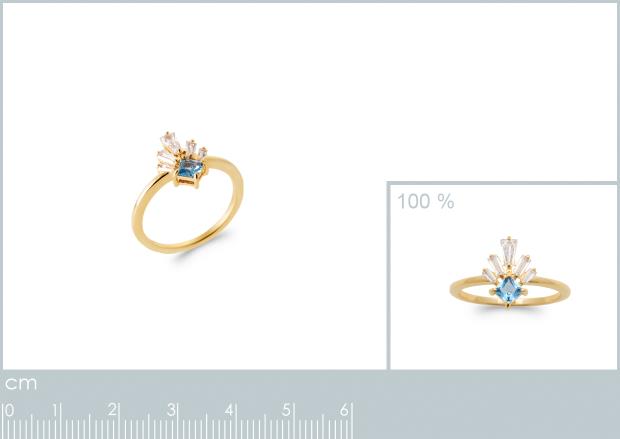 BAGUE PL-OR 750 3MIC OZ PS - 2z95244050