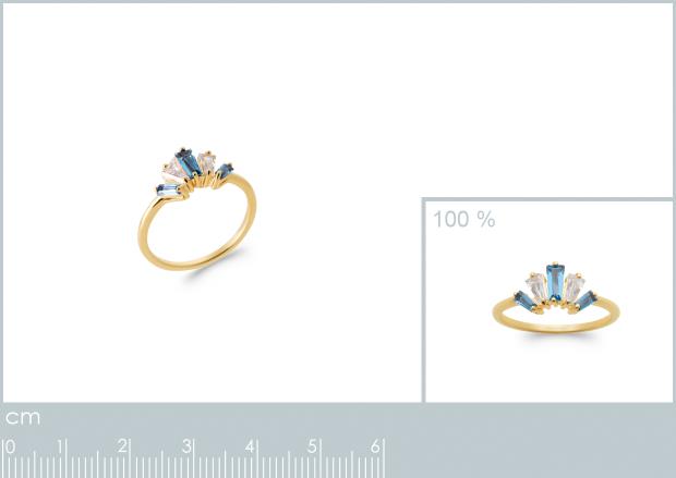 BAGUE PL-OR 750 3MIC OZ PS - 2z95254050