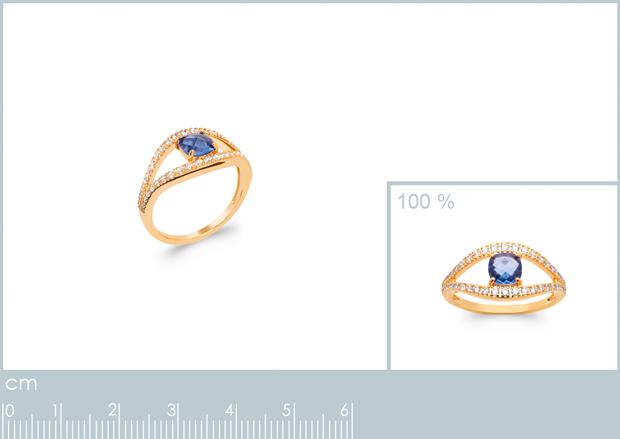 BAGUE PL-OR 750 3MIC OZ PS - 2z29014050