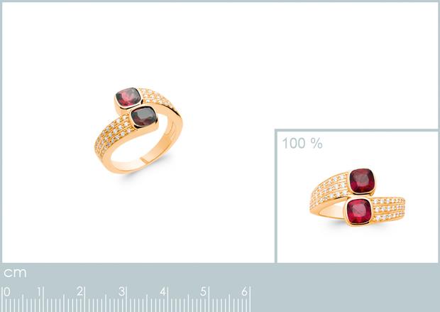 BAGUE PL-OR 750 3MIC OZ PS - 2z29172050