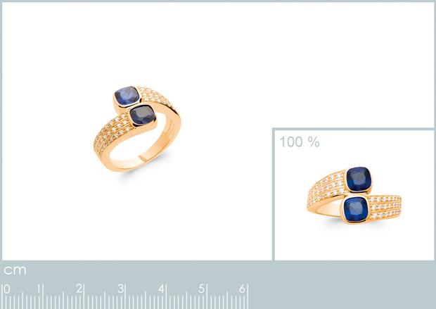 BAGUE PL-OR 750 3MIC OZ PS - 2z29174050