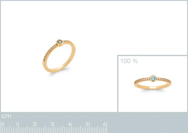 BAGUE PL-OR 750 3MIC OZ PS - 2z90896050