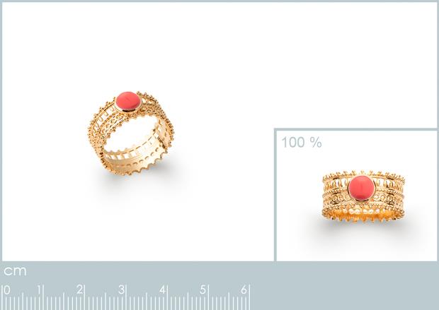 BAGUE PL-OR 750 3MIC PS - 2z27752050