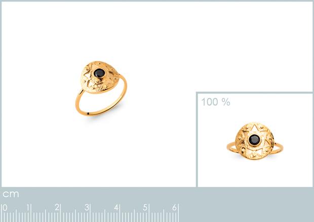 BAGUE PL-OR 750 3MIC PS - 2z28030750