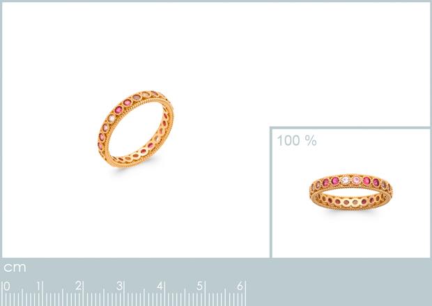 BAGUE PL-OR 750 3MIC PS - 2z90908050