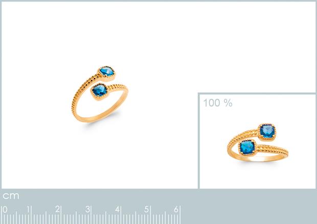 BAGUE PL-OR 750 3MIC PS - 2z91484050