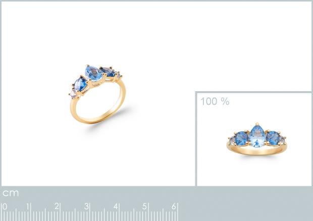 BAGUE PL-OR 750 3MIC PS - 2z95086050