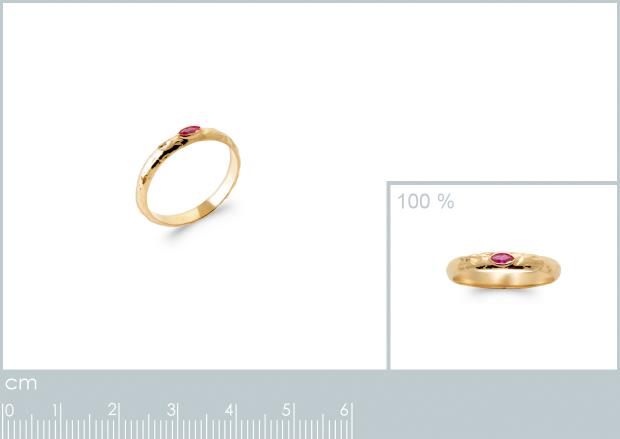 BAGUE PL-OR 750 3MIC PS - 2z95352050