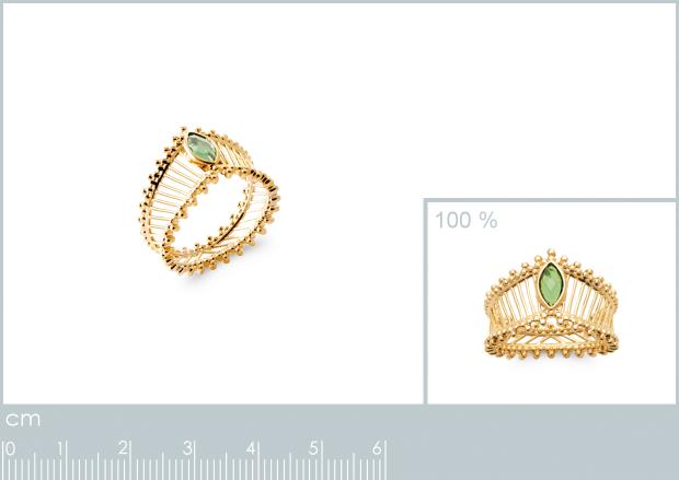 BAGUE PL-OR 750 3MIC PS - 2z95445050